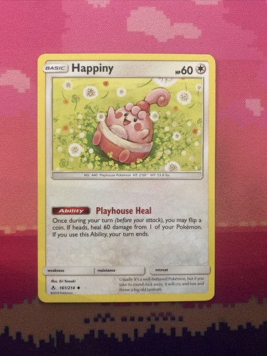 Pokemon karte happiny unbroken - pokemon,