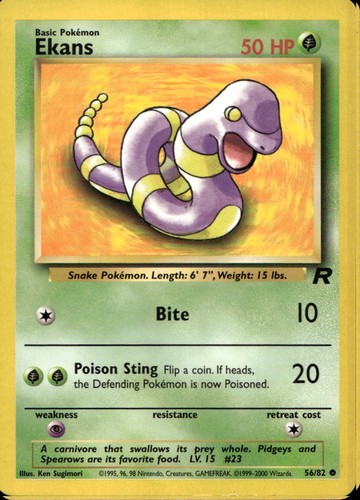 Ekans common wotc - wotc, team