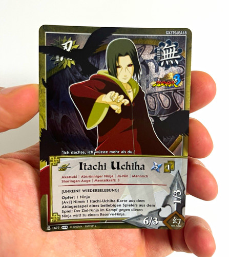 Naruto tcg ccg card - ccg, itachi