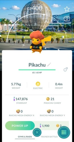 Pokemon shiny pikachu - go,