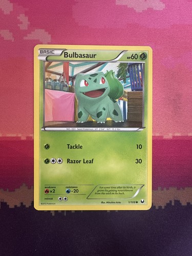 Pokemon karte bulbasaur - pokemon,