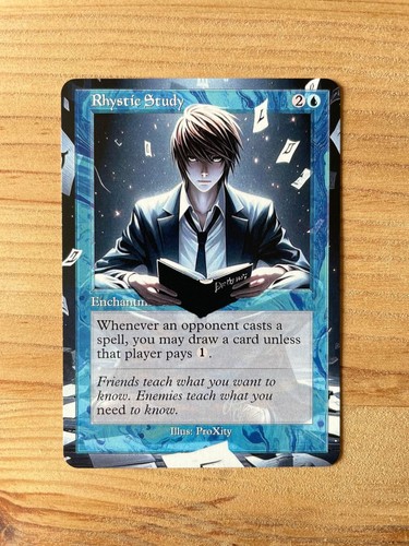 Rhystic study proxy - study,