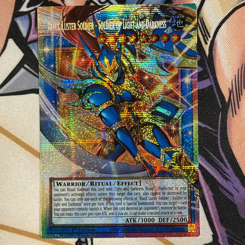 Black luster soldier yugioh - black,