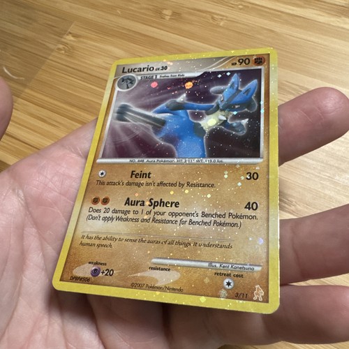Lucario holo promo 11 - promo, 3/11