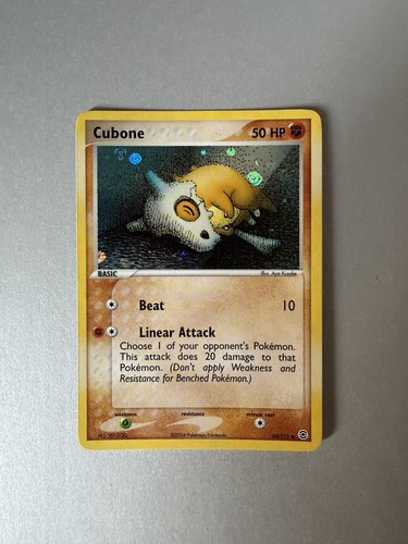 Cubone 112 reverse holo ex - cubone,