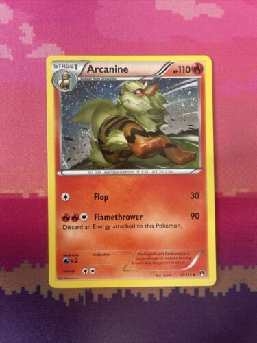 Pokemon karte arcanine - pokemon,