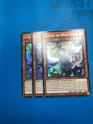 Yugioh ultra rare silvy des - 3x,
