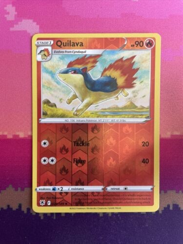 Pokemon karte quilava astral - karte,