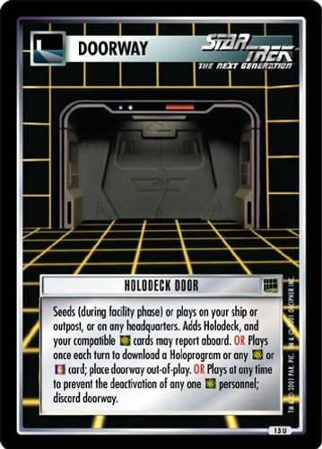 Holodeck door - -,
