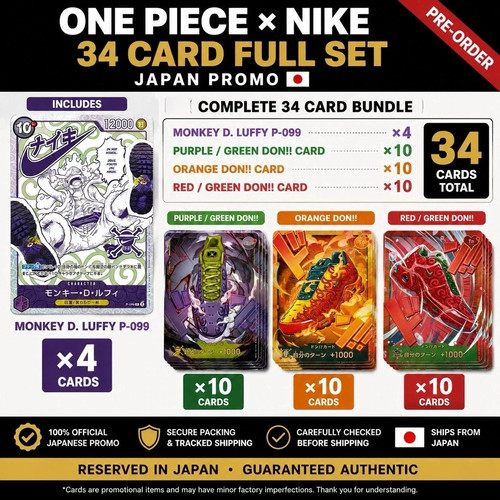 Presale one piece nike - one,