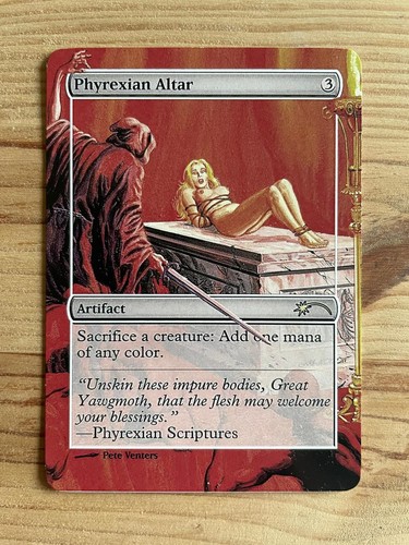 Phyrexian altar proxy - altar,