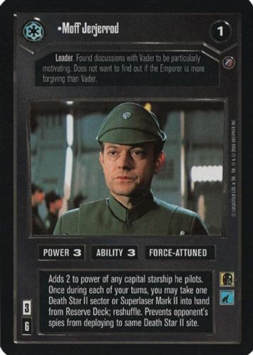 Moff jerjerrod death star - death, ii