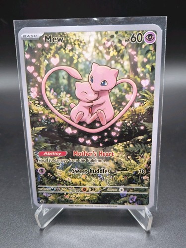 Mew card custom fan art - card, |