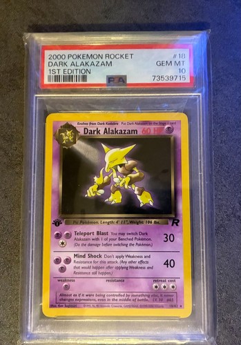 Dark alakazam 1st - dark,