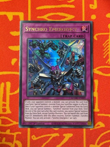 Yugioh synchro notfall ultra - yugioh,