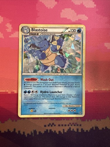 Pokemon karte blastoise - karte,