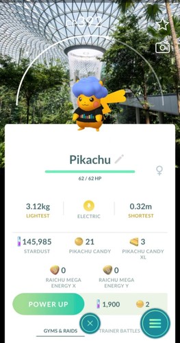 Pokemon shiny pikachu - go,