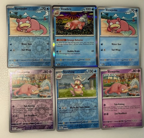 Slowpoke pokemon karten - slowpoke,