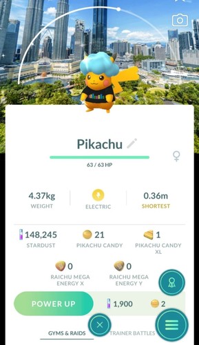 Pokemon shiny pikachu - go,