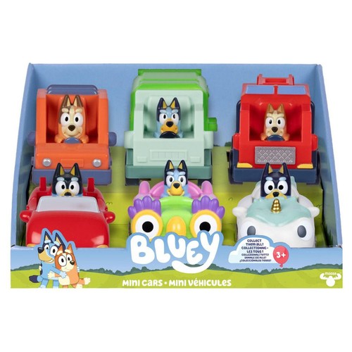 Bluey mini racers - bluey, verschiedene