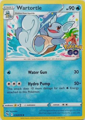 016 078 wartortle uncommon - 016/078, |