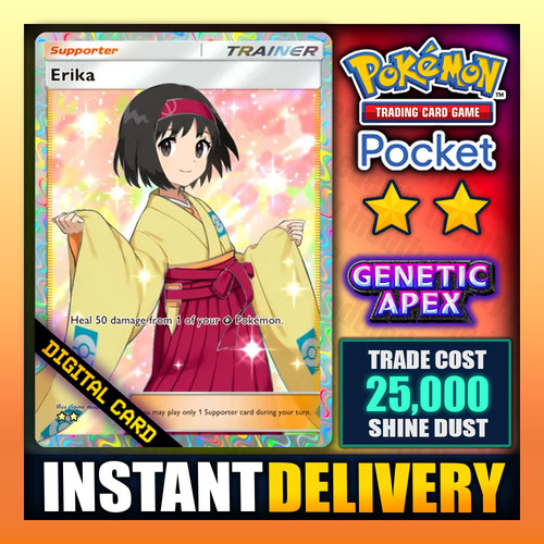 Pokemon pocket tcg erika - pokemon,