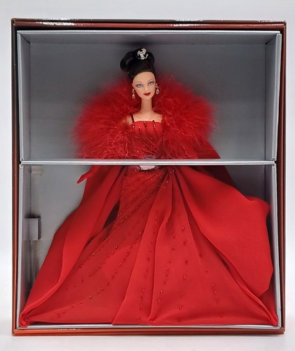 2000 red gown ferrari barbie - gown,