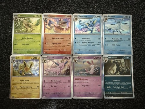 Eeveelutions komplett - eeveelutions,