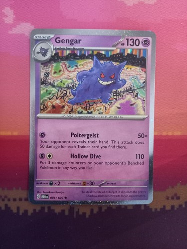 Pokemon karte gengar sam - karte,